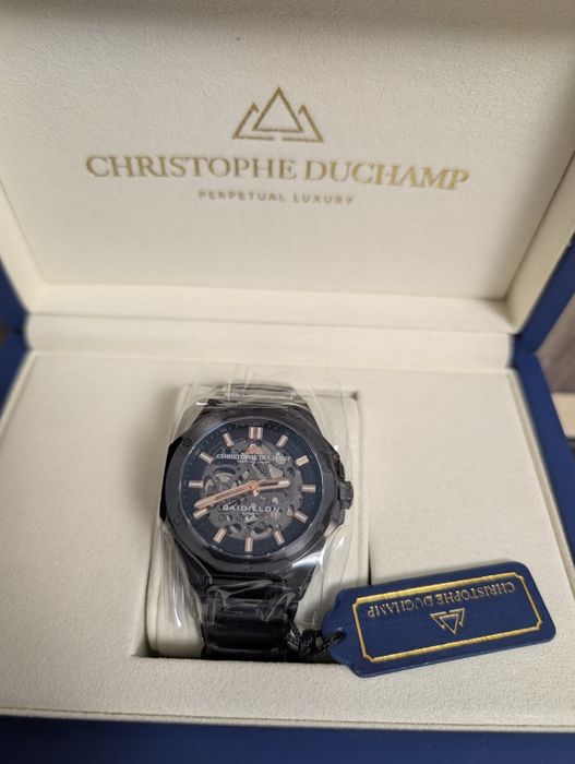 Ceas Christophe Duchamp Raidillon Skeleton Automatic Mecanism Japonez