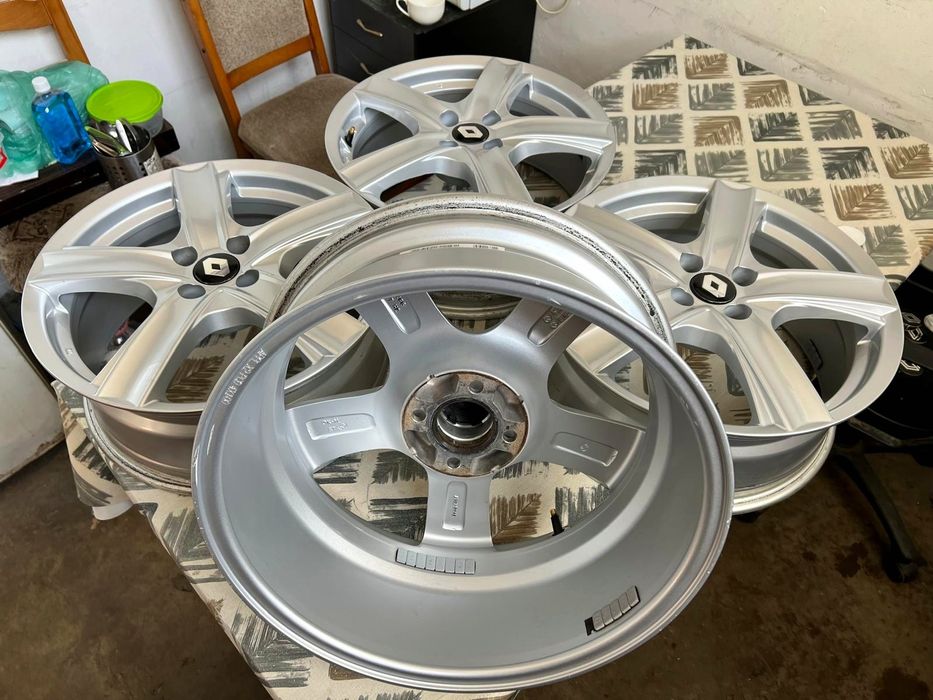 Jante aliaj r17 4x100 Renault Captur Clio Zoe Megane Scenic 2 Modus  Dacia Logan Sandero  Dokker Jogger