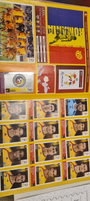 Album Panini complet Euro 2008,Austria/Elvetia.