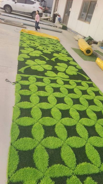 Искусственный газон суний чим. Биринчи кулдан.