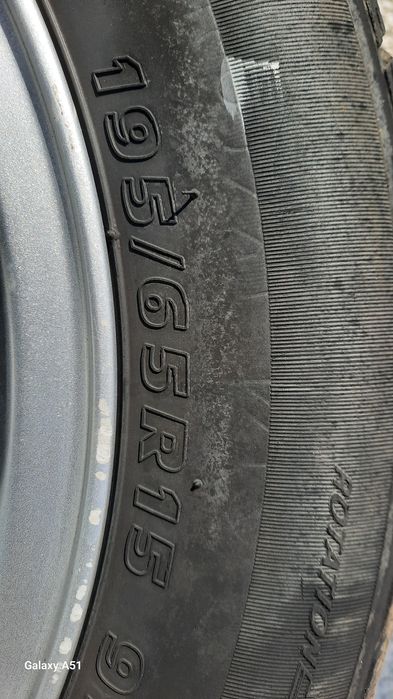 Ляти джанти с гуми 5×112 15цола