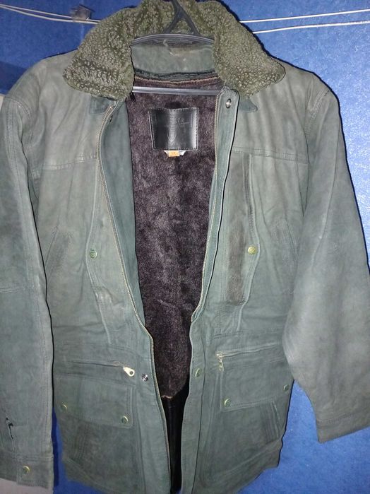 Мужская кожаная куртка / Новая / Made in Korea