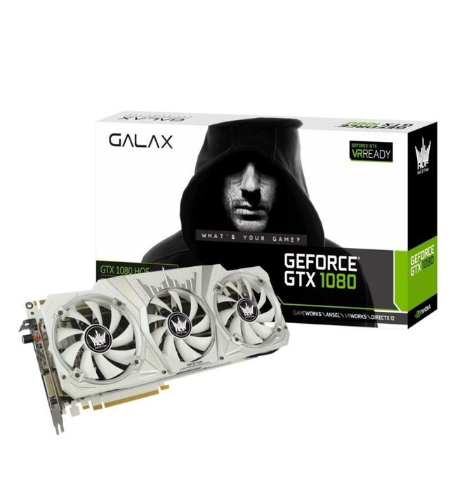 Placa video gaming GTX 1080 HOF 8GB GDDR5X HALL OF FAME Full Box