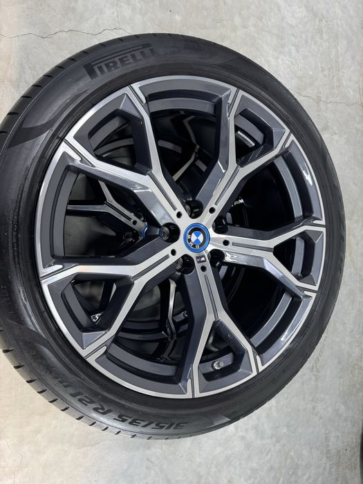 Jante Bmw X5 X6 R21 G05 G06 Originale M741 Pirelii 2024 vara 90%