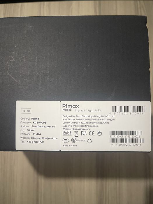 Pimax Crystal Light QLED