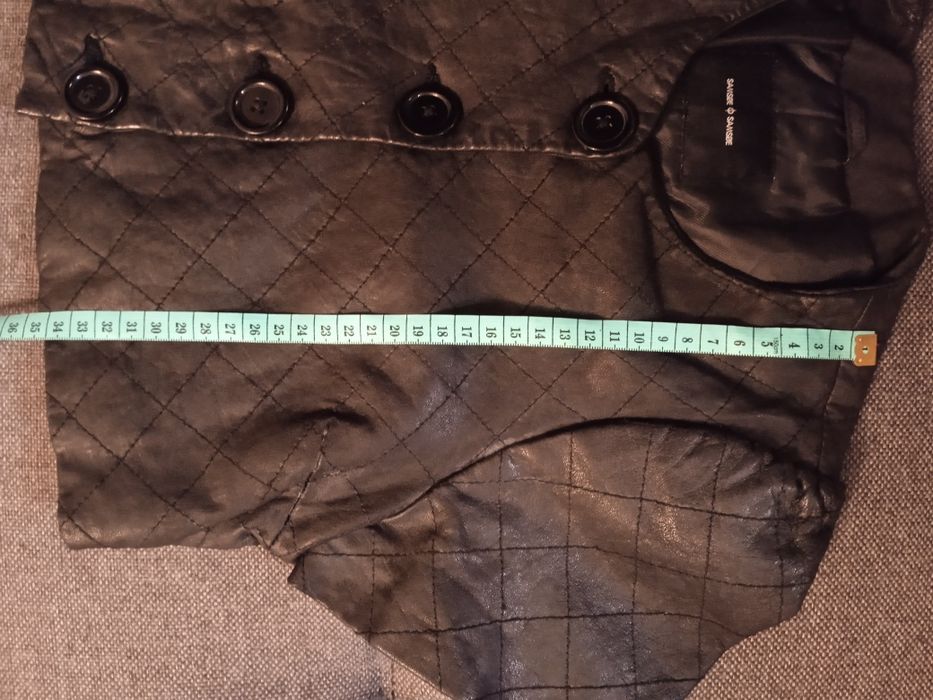 Кожено болеро, размер xs