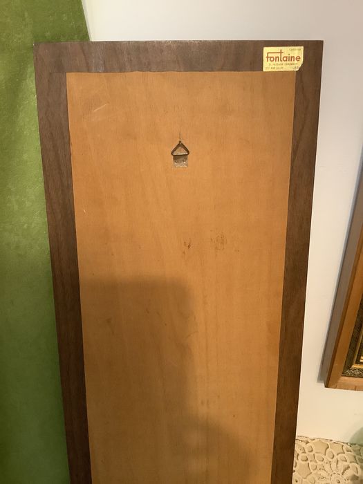 Pictură frumoasă ,pe bucăți de ceramică