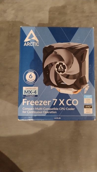 Cooler artic freezer 7 X