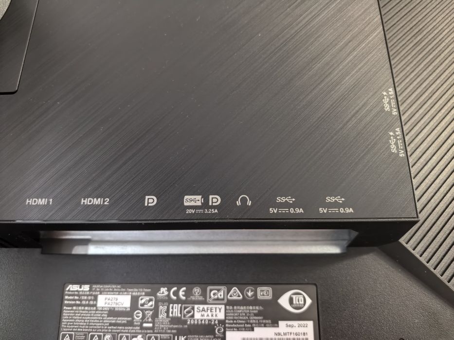 Монитор 27" ASUS ProArt PA279CV