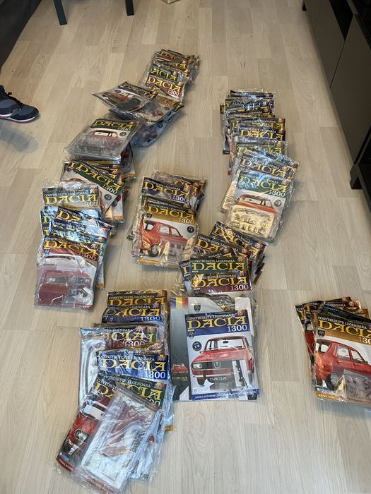 Macheta Dacia 1300 scala 1/8 sigilata