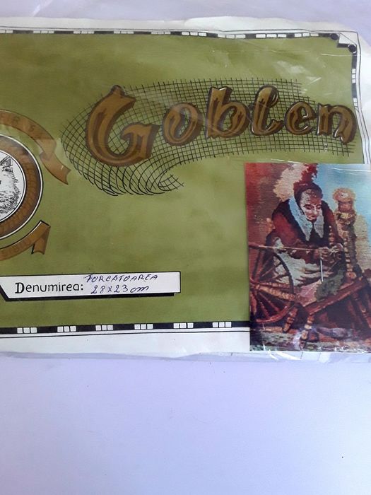 Goblenuri de cusut, ,ate mouline incluse, de Firul Rosu Talmaciu,Sibiu