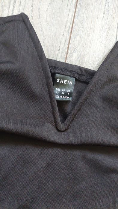 Body negru fara bretele