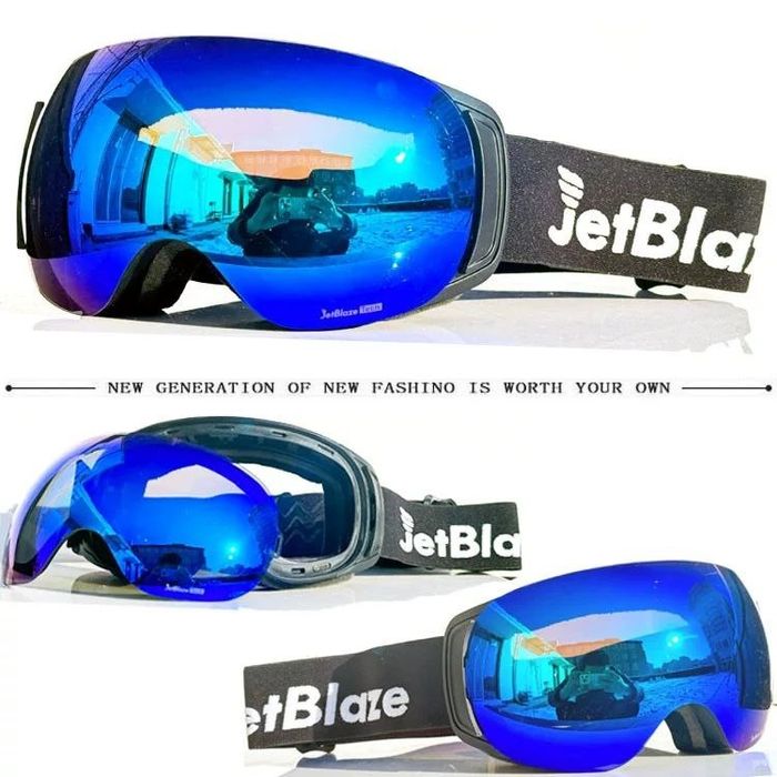 Jet Blaze (USA) сноубордическая маска лыжные очки с двойными линзами