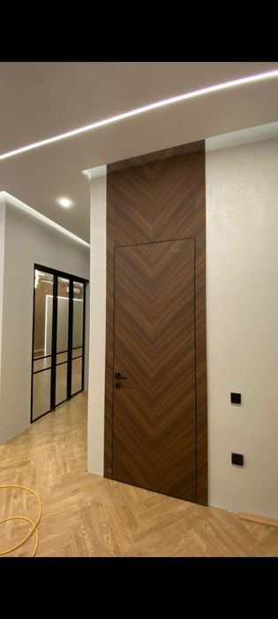 Установка дверей.