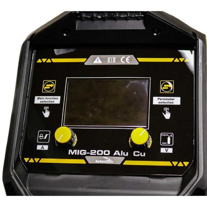 Pachet aparat sudura MIG 200 Alu INTENSIV + tub 8L + ceas + sarma