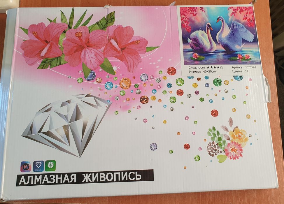 Алмазная вышивка.