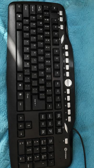 Steren Wired Keyboard Black