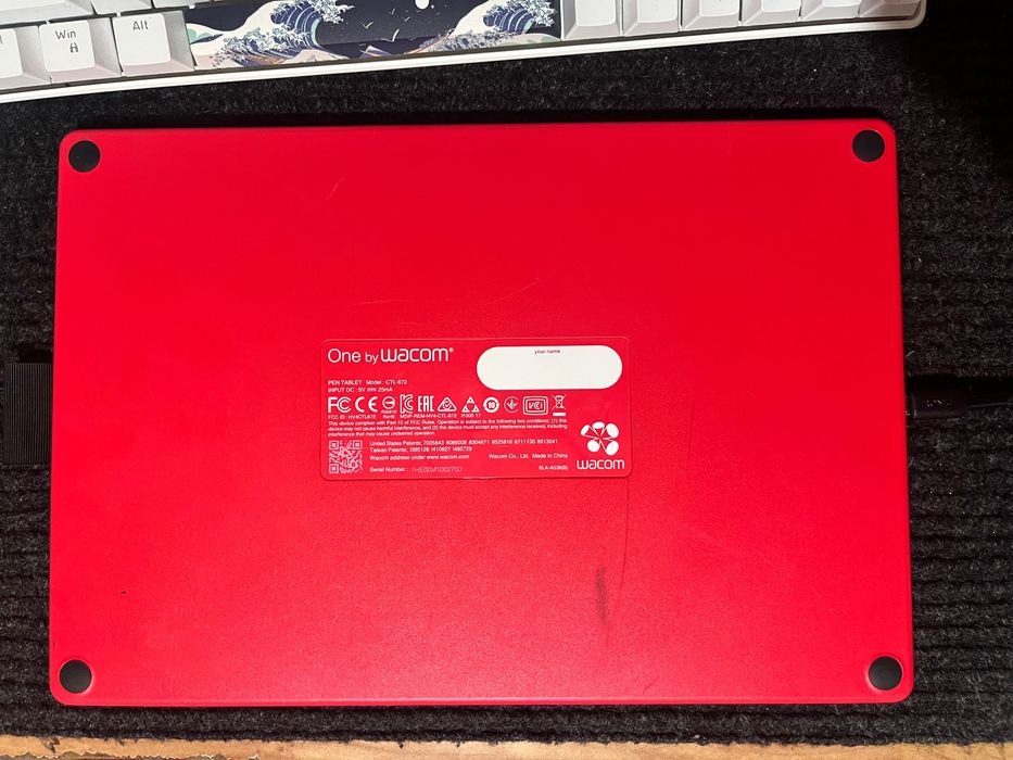 Tabletă grafică Wacom One CTL-672 - Fără creion