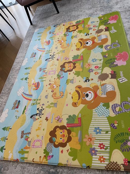 Мягкий детский коврик