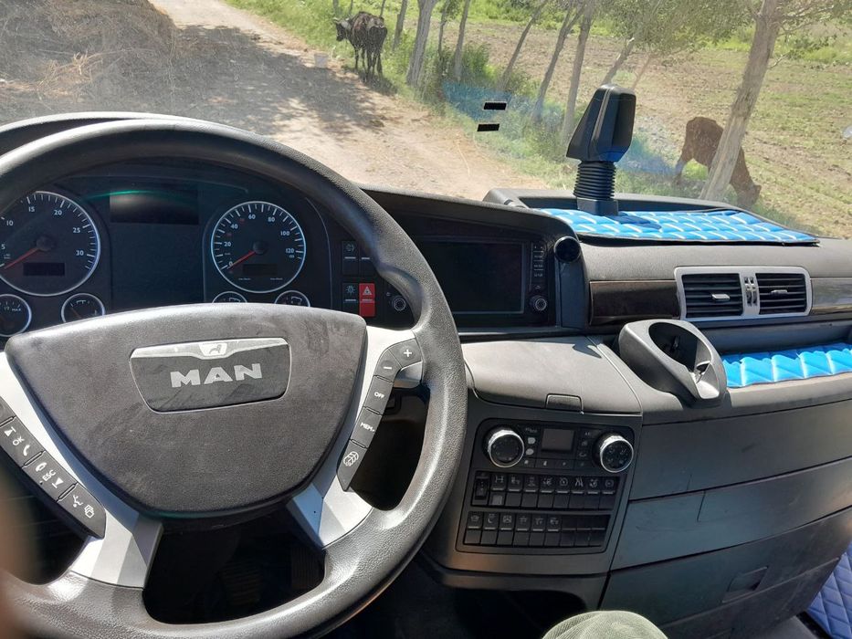 Man тягач с прицепом