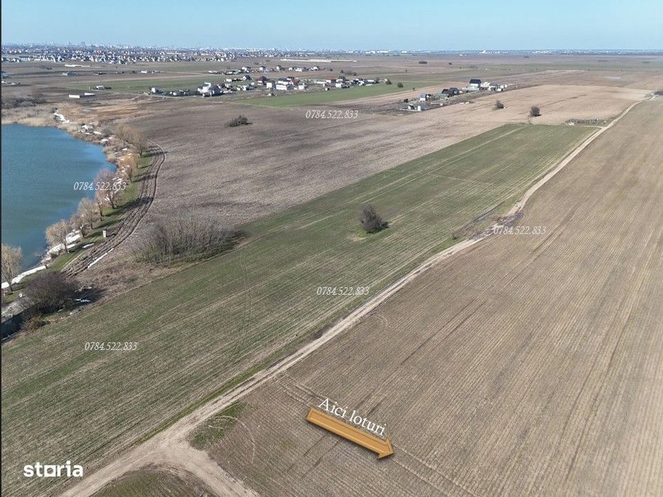 Terenuri intravilane 500–1000 mp Berceni investitie sigura, RATE 2 ani