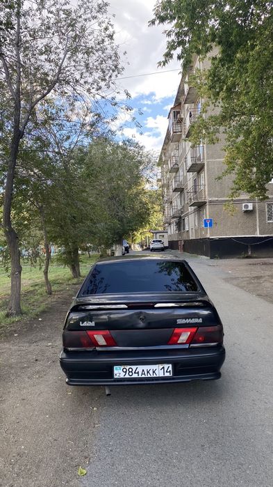 Ваз 2115 на бодром ходу