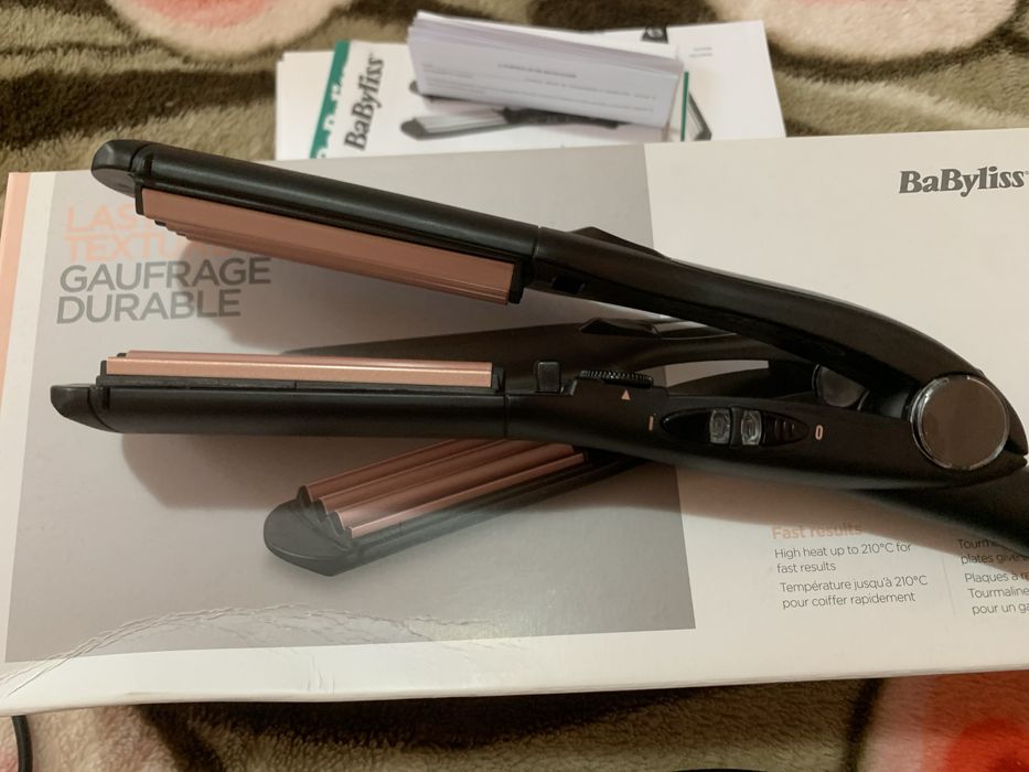 Placa de creponat BaByliss Lasting Texture 2165CE