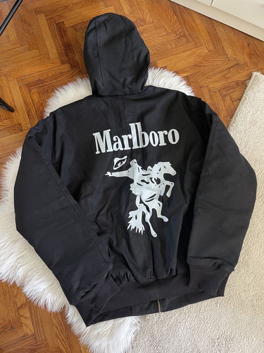 Geaca Marlboro x Carhartt neagra