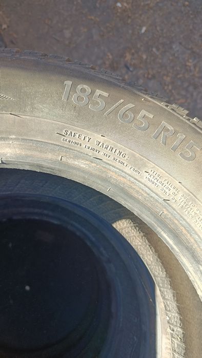 Шины зимние 185/65/15 шипованные