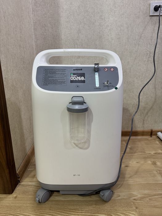 Кислородный концентратор Yuwell 10 л (Наработка всего 268 ч)