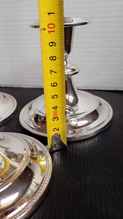 Свещник - посребрен