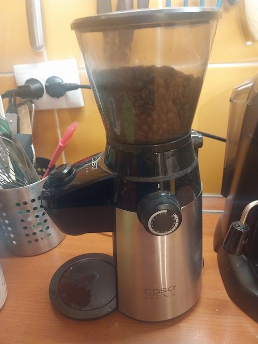 Rasnita electrica de cafea, Caso Germany, Barista Flavour, 300 g, inox