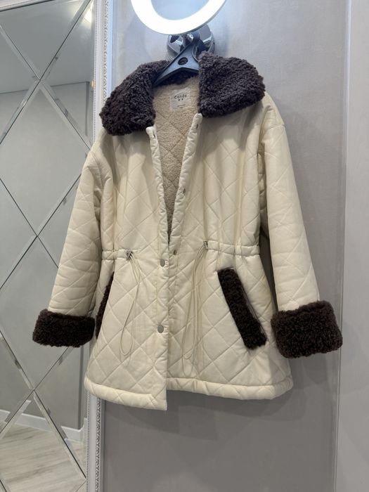 Продам дубленку кожзам