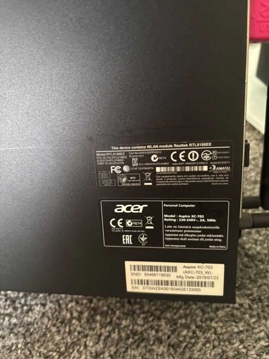 acer aspire xc 703