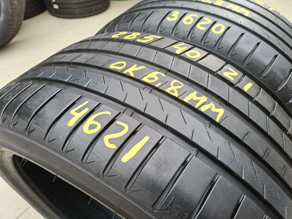 Doua anvelope vara 285 40 21 bridgestone alenza 001 profil 6,8 mm