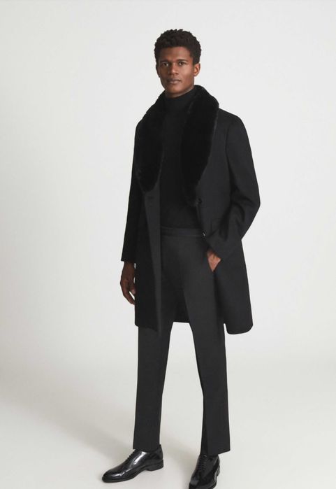 Palton blanita barbati Reiss