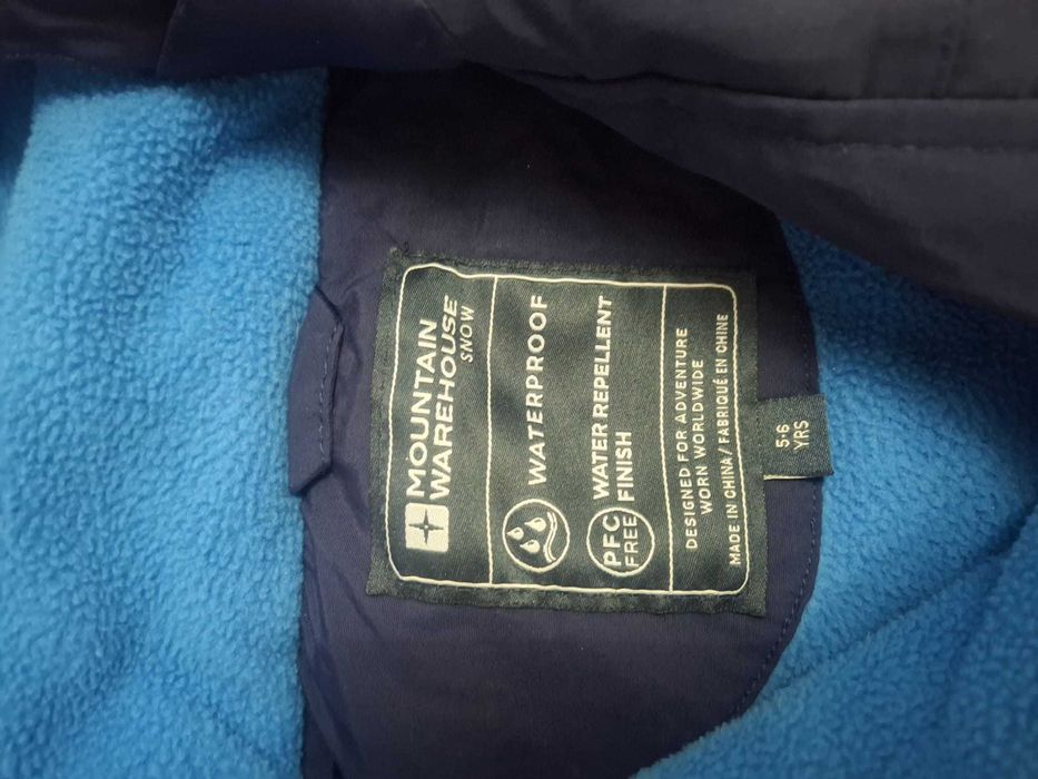 Salopeta sky zăpadă impermeabilă Mountain Warehouse, 5-6 ani