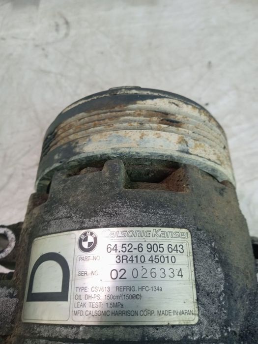 Compresor clima ac 2.0 d m47 64526905643 BMW Seria 3 E46 [1997 - 2003