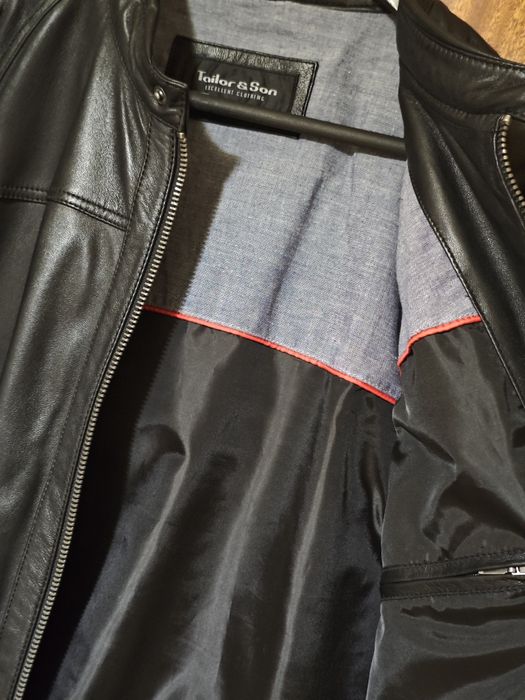 Мъжко кожено яке.  Taylor & Son