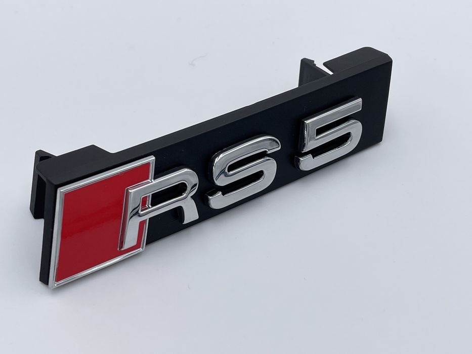 Set Embleme Audi RS5 crom s-line