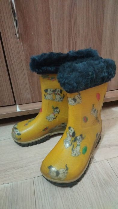 Детские резиновые сапоги