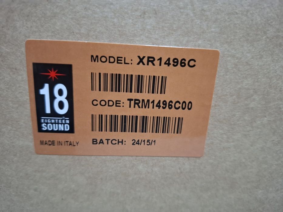 Рупори 18 Sound XR1496C