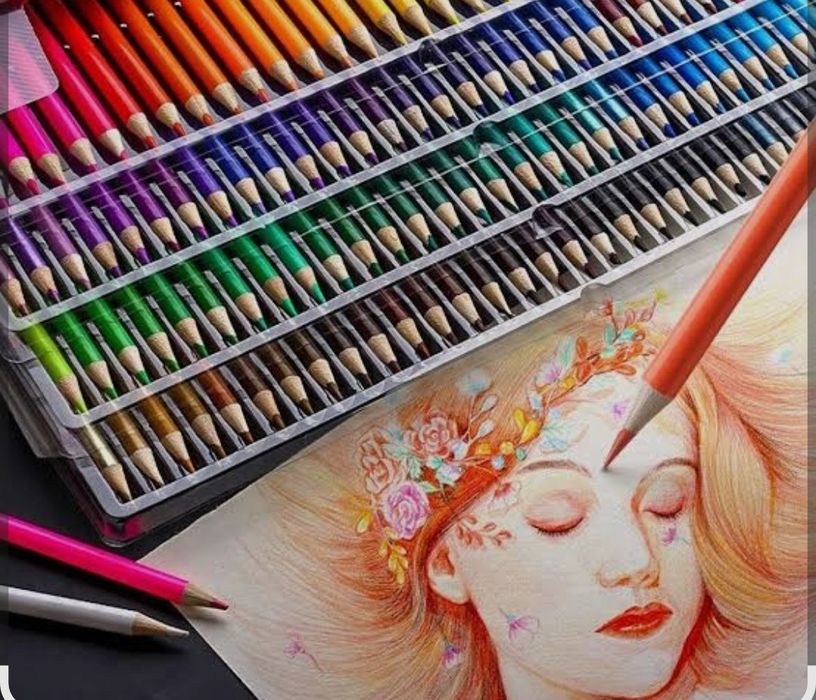 72бр. Цветни моливи