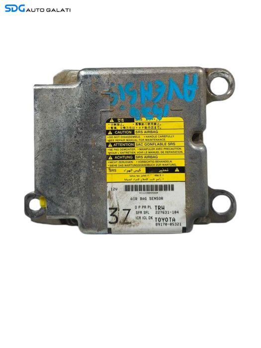 Unitate Modul Calculator Control Airbag Toyota Avensis 2009 - 2018 Cod 89170-05321 8917005321 [LR1194]