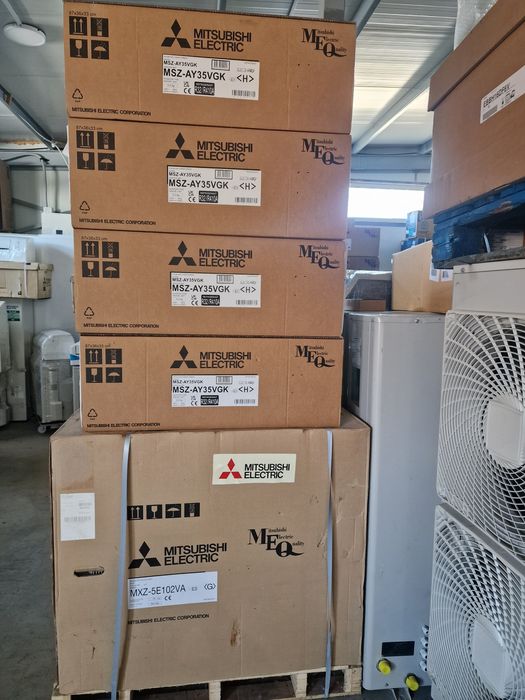 Mitsubishi multi MXZ-6E122 с 6 вътрешни тела MSZ-AY25