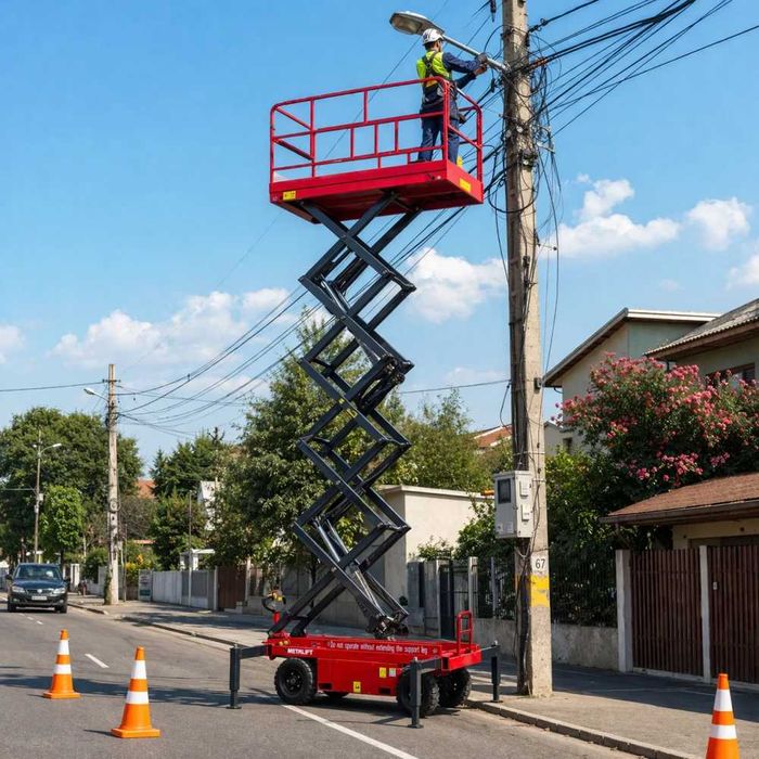 Nacela noua nacele foarfeca electrice, reach truck lift electric