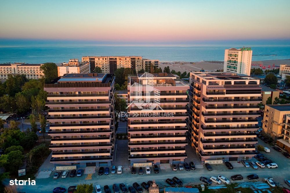 Apartament 3 camere la alb, Mamaia, Lacul Siutghiol