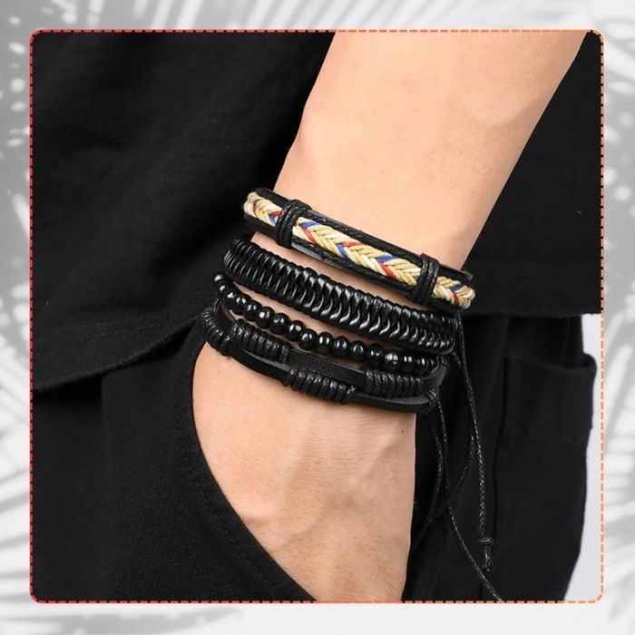 Set 4 brățări NOI casual