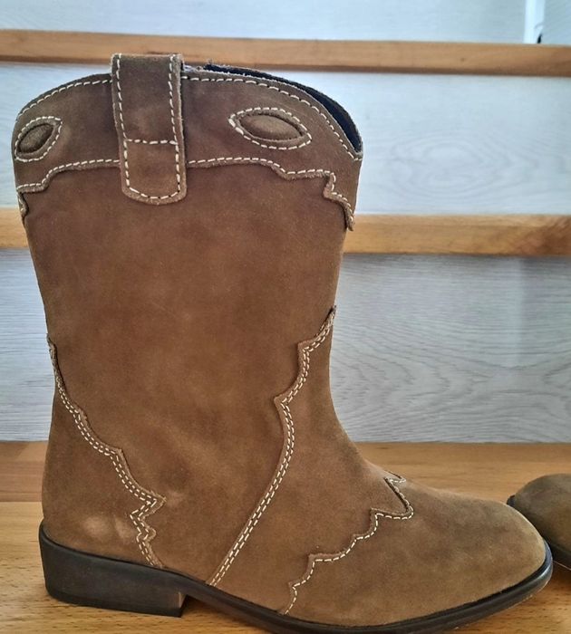 Zara piele naturală fete