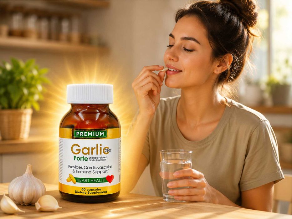 Garlic Forte 760 mg 60 capsules